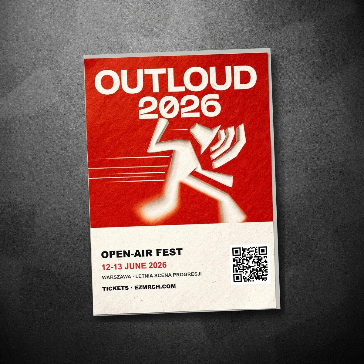 OUTLOUD gig poster
